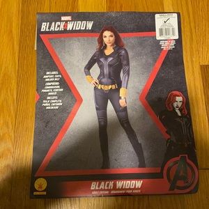 BLACK WIDOW HALLOWEEN COSTUME